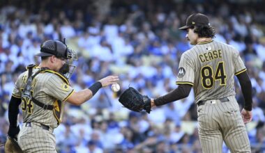Dylan Cease wild, Padres quiet in another loss to Dodgers