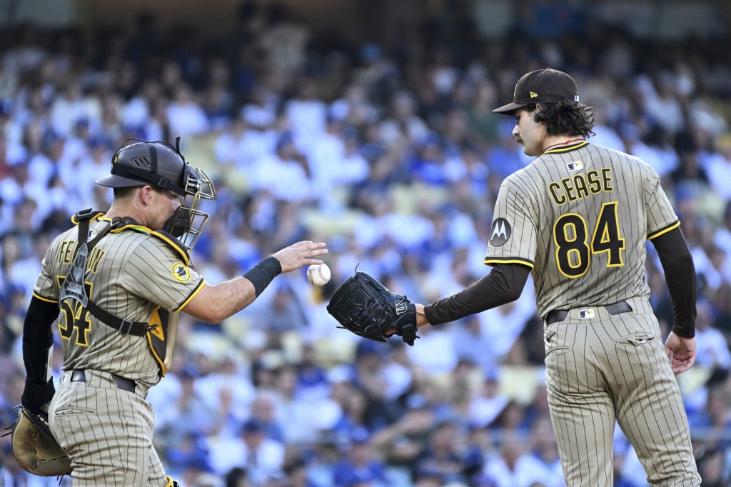 Dylan Cease wild, Padres quiet in another loss to Dodgers
