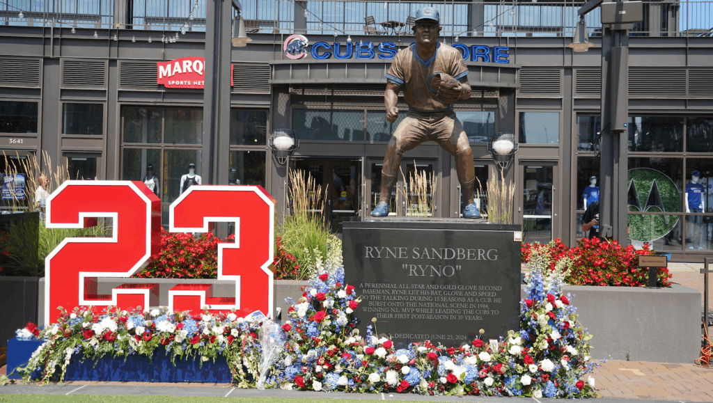 Late Cubs legend Ryne Sandberg honored by friends, family in church ceremony