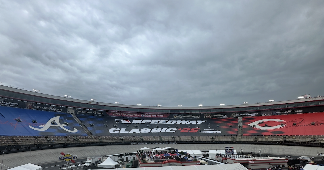 Historic MLB game held at Bristol Motor Speedway