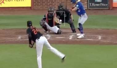 Orioles-Blue Jays featured one of the worst strike calls we have ever seen 