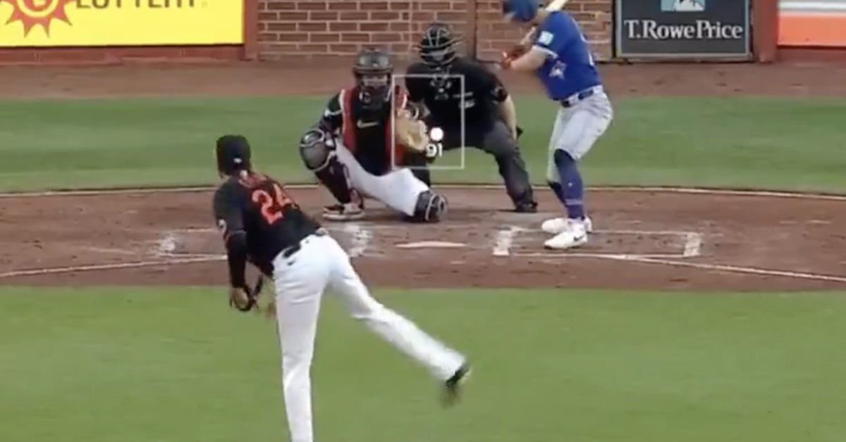 Orioles-Blue Jays featured one of the worst strike calls we have ever seen 