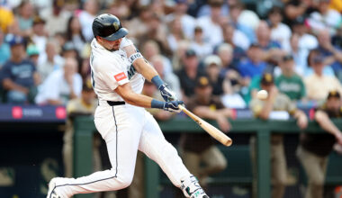 Seattle Mariners Cal Raleigh 50th home run 2025...