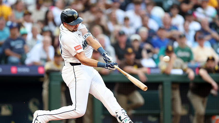 Seattle Mariners Cal Raleigh 50th home run 2025...