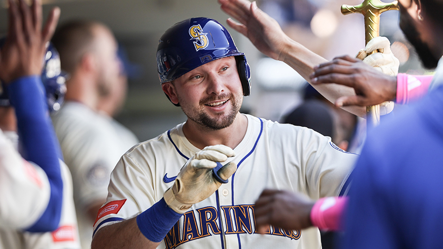 Seattle Mariners Cal Raleigh historic 49th home run 2025...