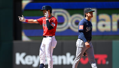 Seattle Mariners Cole Young Cleveland Guardians August 2025...