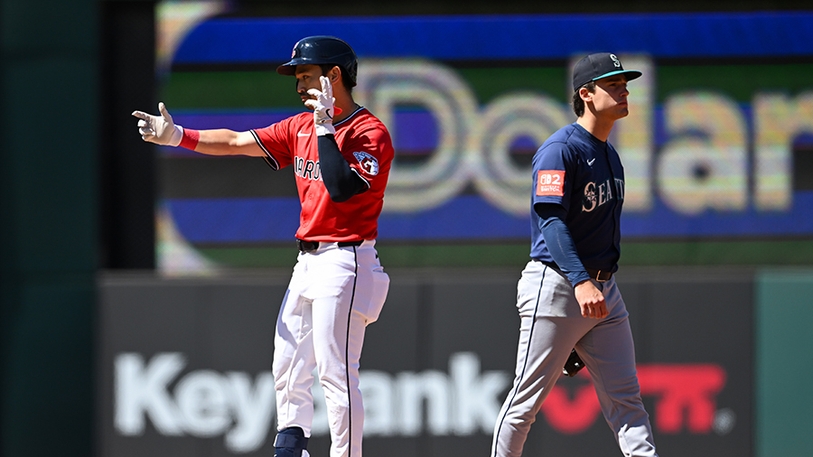 Seattle Mariners Cole Young Cleveland Guardians August 2025...