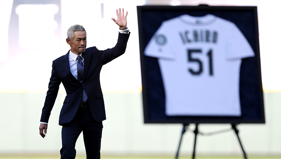 Seattle Mariners Ichiro Suzuki...