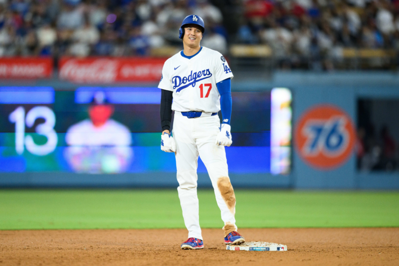 Los Angeles Dodgers designated hitter Shohei Ohtani