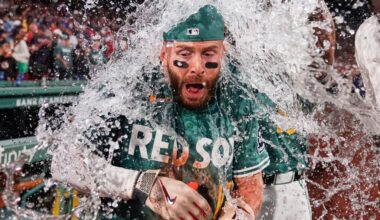 Trevor Story lifts Red Sox past Marlins for latest Friday night walk-off