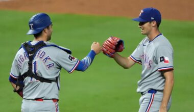 Despite multiple obstacles, Texas Rangers uncork an unlikely win in Kansas City