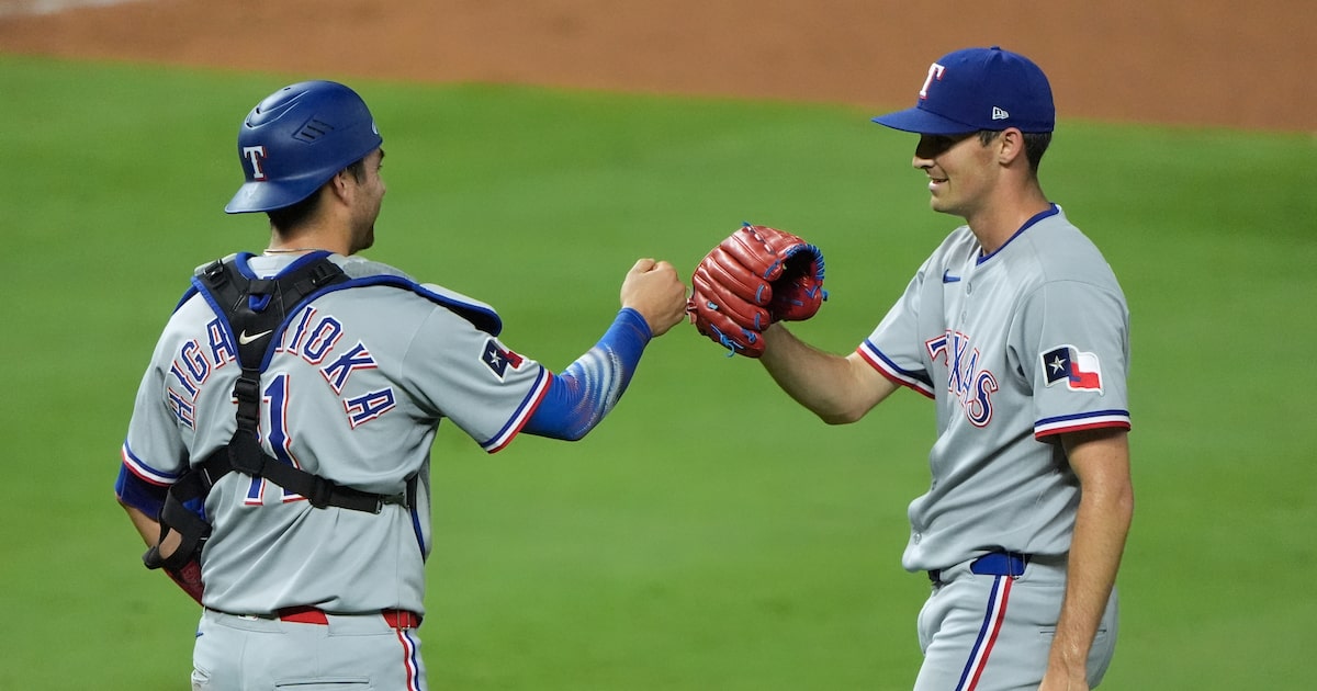 Despite multiple obstacles, Texas Rangers uncork an unlikely win in Kansas City