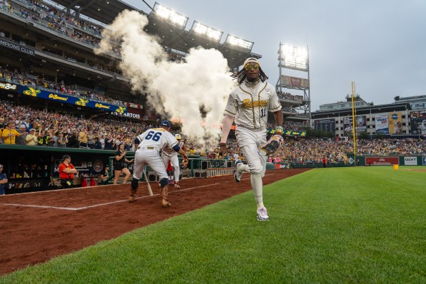 Correlle Prime is a Savannah Bananas infielder/pitcher who was once a Rockies minor league prospect. (Courtesy of Savannah Bananas)