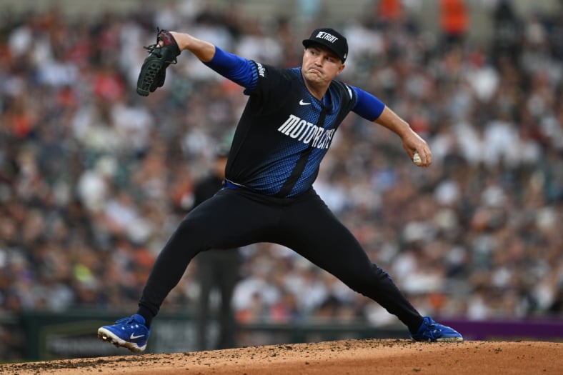 Detroit Tigers pitcher Tarik Skubal