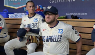 Blake Snell, Max Muncy & Tommy Edman