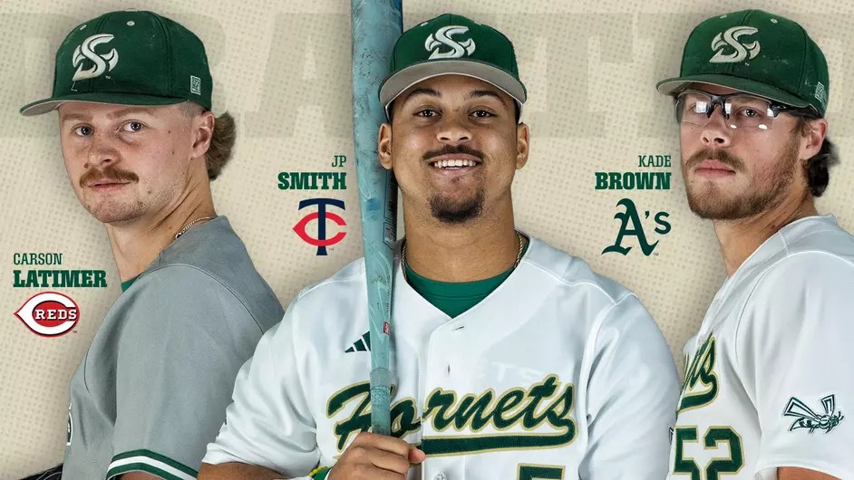 Trio Of Hornets Taken on Day Two of Major League Baseball Draft