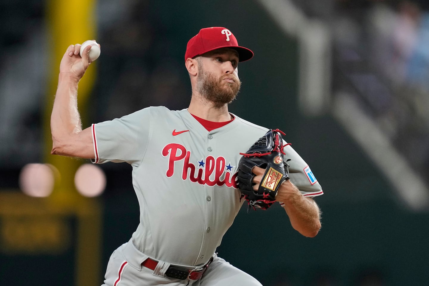 Phillies righthander Zack Wheeler was 10-5 with a 2.71 ERA in 24 starts this season before being sidelined by a blood clot in his throwing arm.
