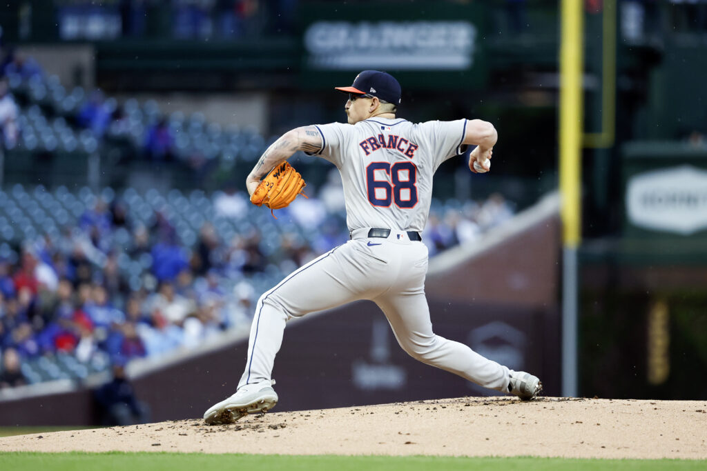 Astros Reinstate, Option J.P. France