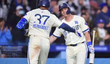 Dodgers Lineup vs Angels: Will Smith Out, Teoscar Hernandez Returns