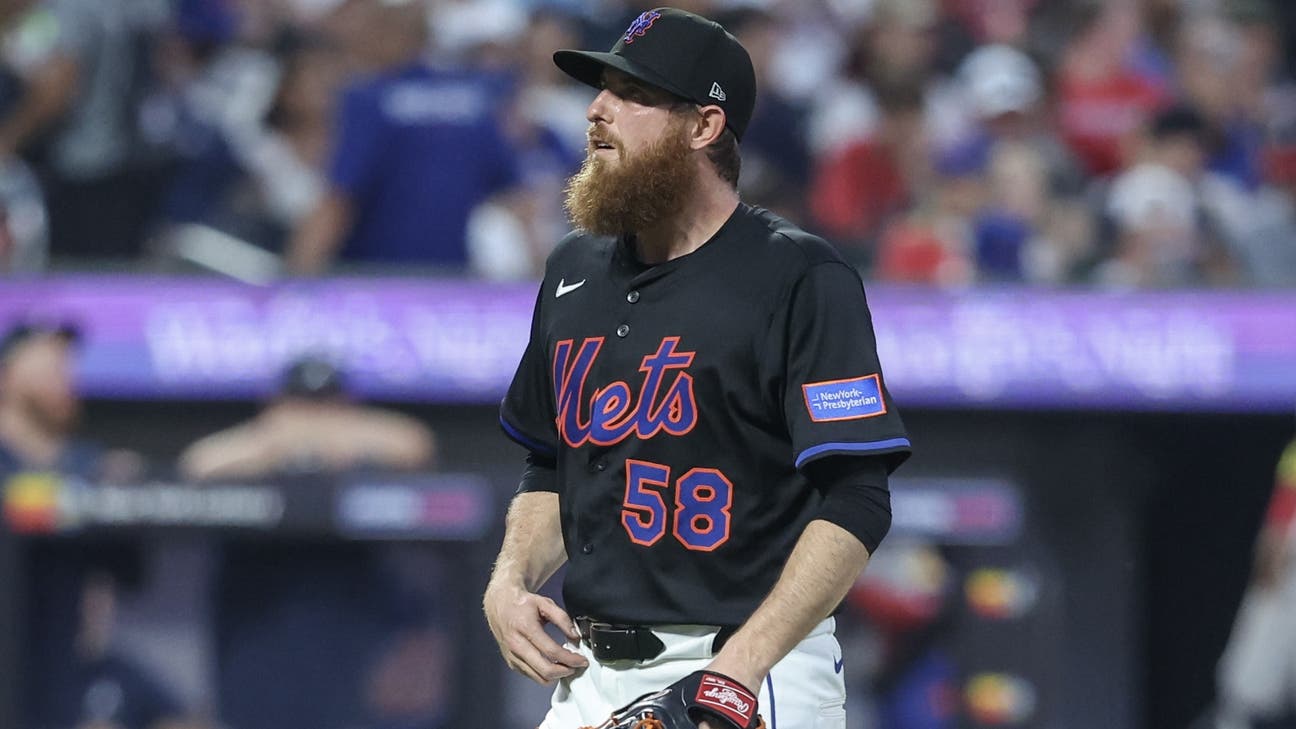 Mets designating Paul Blackburn for assignment to clear space for Nolan McLean - SNY