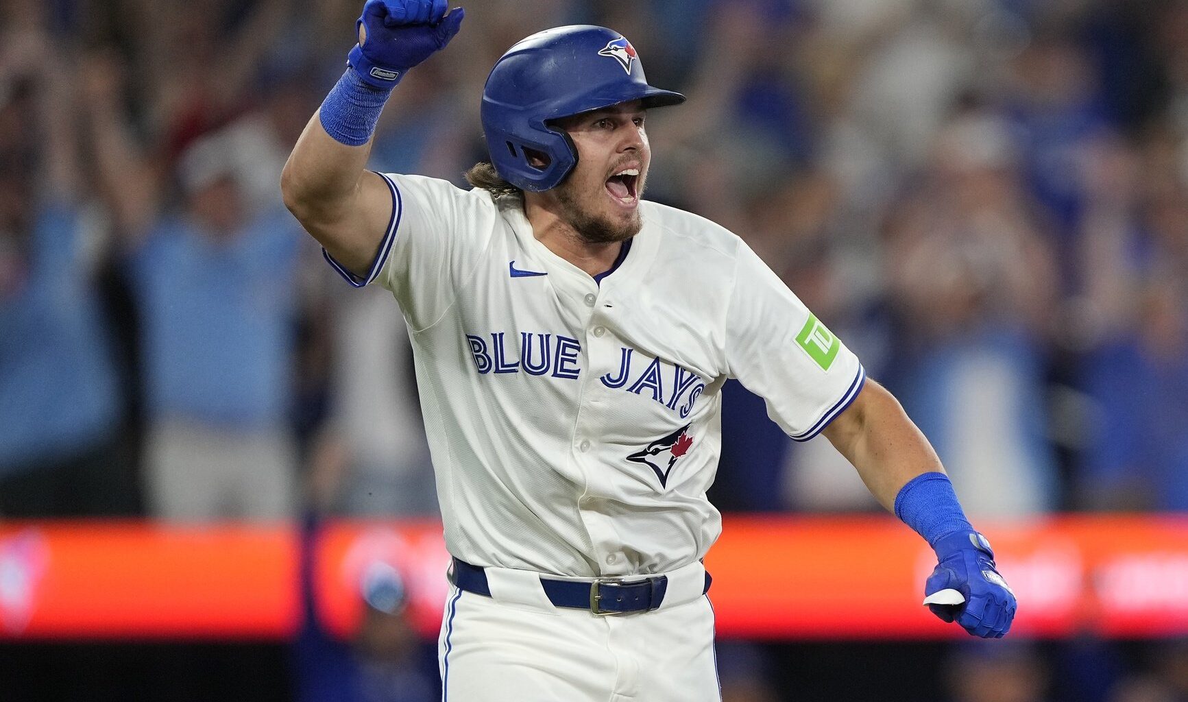 Addison Barger continues to thrive at the plate in his second season with the Blue Jays