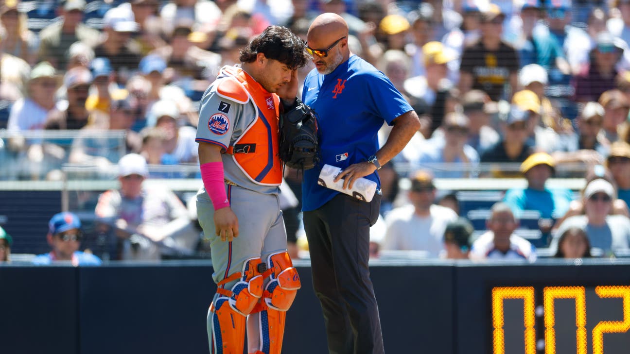 Mets' Francisco Alvarez exits first Triple-A rehab game after getting hit by pitch - SNY