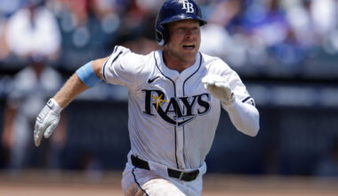 Rays Place Taylor Walls On 10-Day IL With Groin Strain