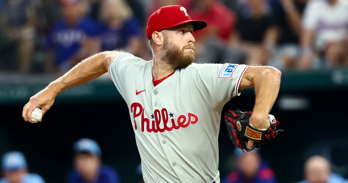 Zack Wheeler fights through diminished velocity as Phillies sweep Rangers