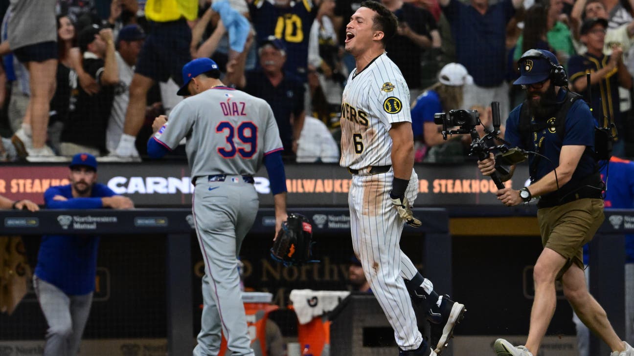 Mets waste early five-run advantage, get walked off by Brewers for seventh straight loss - SNY