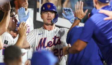 Pete Alonso makes history, lifts two of Mets' six homers in skid-snapping 13-5 win over Braves - SNY