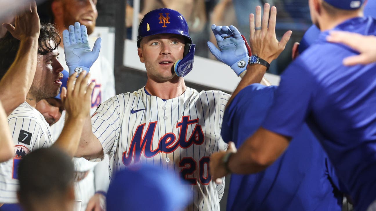 Pete Alonso makes history, lifts two of Mets' six homers in skid-snapping 13-5 win over Braves - SNY