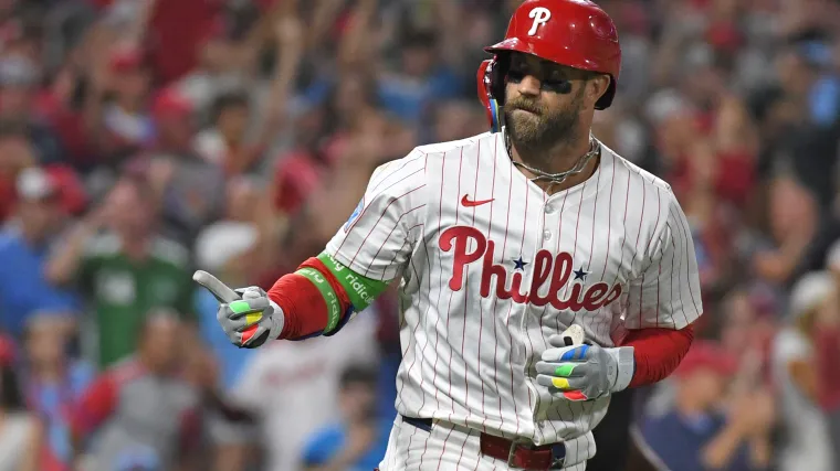 Phillies' Bryce Harper is 1st in MLB this season with prodigious home run feat image