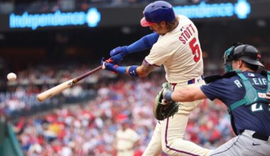 Bryson Stott made a fix to his swing. He's been surging for the Phillies since.
