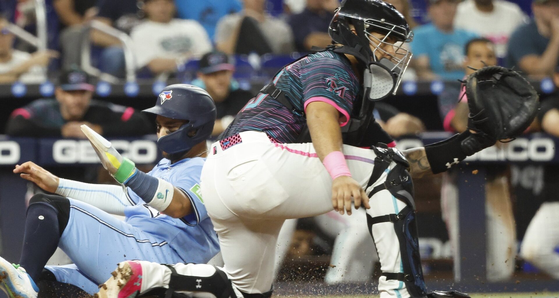 Marlins outlasted by Blue Jays in 12-inning marathon - Marlins