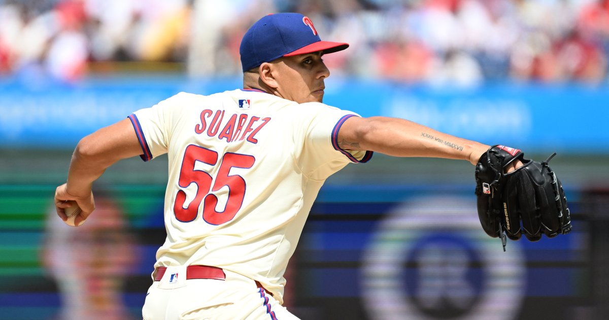 Ranger Suárez and Aaron Nola step up in different ways as Phillies win series over Nationals