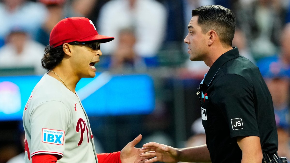 Phillies’ Jesus Luzardo ejected, Mets walk it off to win series – NBC Sports Philadelphia