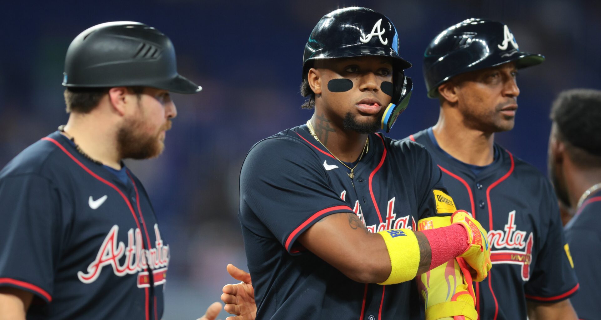 Marlins reignite Acuña HBP drama, drop their 7th consecutive series - Marlins
