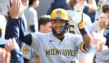 Chourio welcomed back in Milwaukee