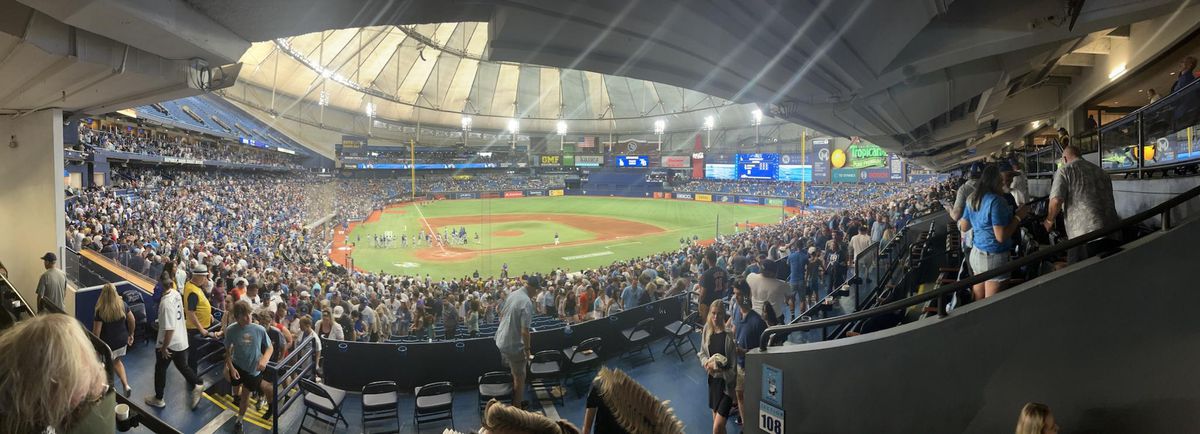 From the Rays Club. Tropicana Field. May 27, 2023.