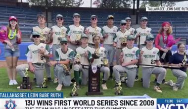 Tallahassee Leon Babe Ruth 13u baseball team wins World Series