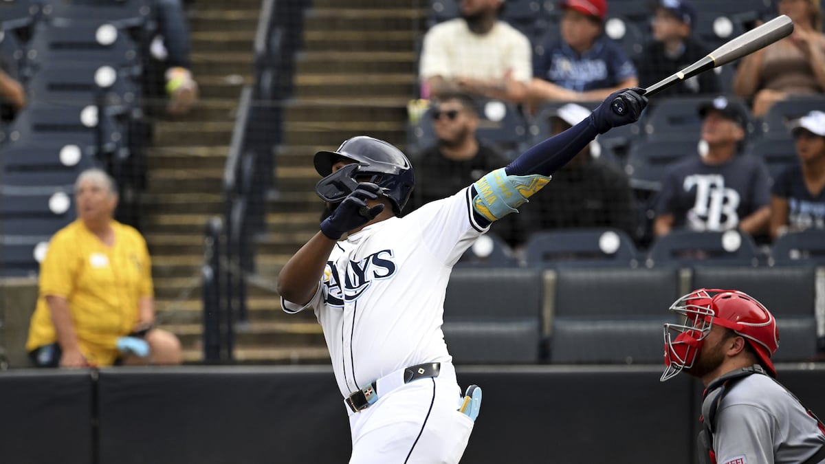 For Rays slugging sensation Junior Caminero, 50 may be the new 30 - Tampa Bay Times