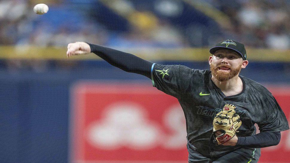 The Rays have traded starter Zack Littell to Cincinnati. In 22 starts for the Rays this season, Littell had a 3.58 ERA in 133 1/3 innings. He was 8-8 with 89 strikeouts.  (AP image)