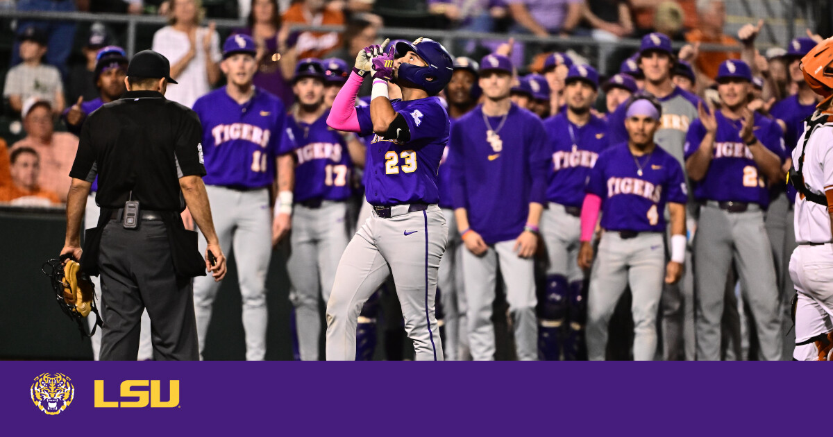 Tigers Defeat Texas, 8-2, in SEC Showdown – LSU