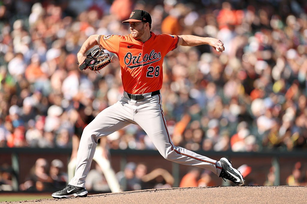 Rogers rations Giants to one run, Basallo hits first major league homer in Orioles' 11-1 win (updated)