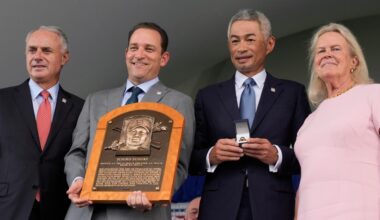 Ichiro Suzuki officially inducted into Baseball Hall of Fame