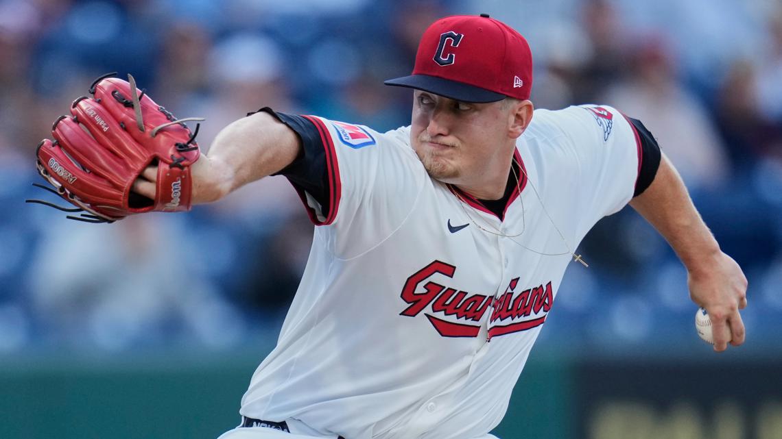 Parker Messick pitches 7 shutout innings as Guardians beat Rays 3-0