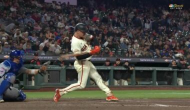 Rafael Devers hits two of San Francisco's four home runs, Giants power past Cubs 12-3