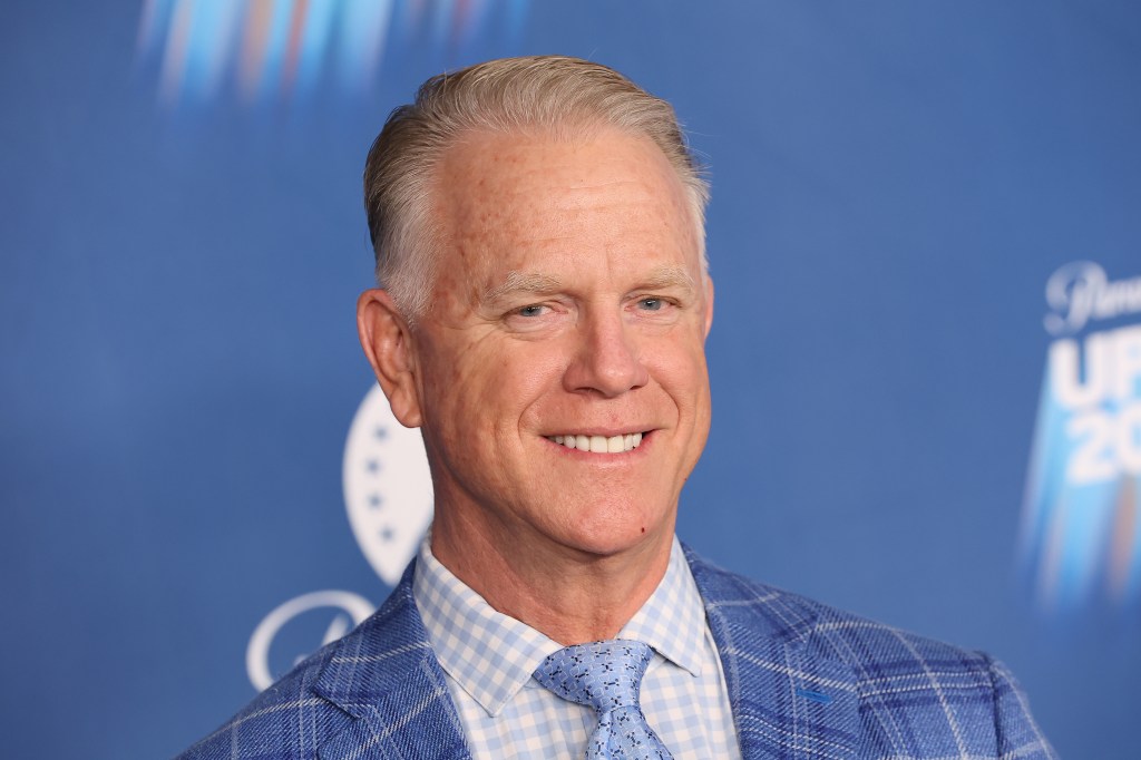 Boomer Esiason at the 2022 Paramount Upfront.