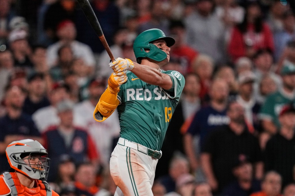 
Roman Anthony has a great on-base percentage.
