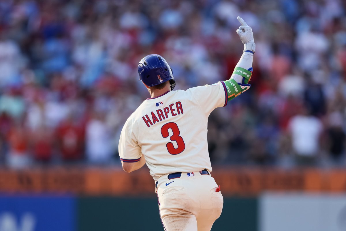 Bryce Harper #3 of the Philadelphia Phillies